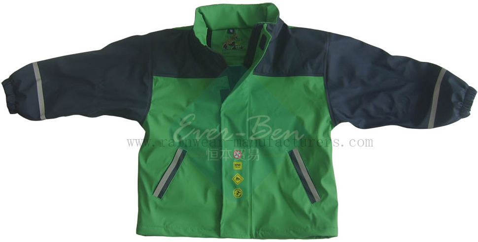 Children PU rain jacket